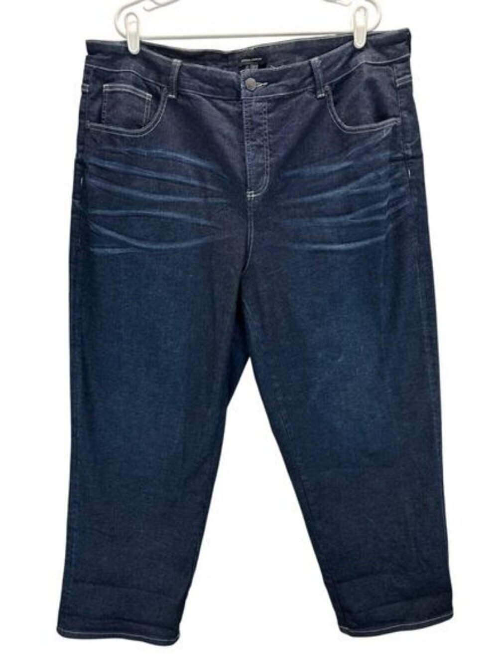 Universal Standard Straight Leg Jeans Dark Wash Size Large / 22-24